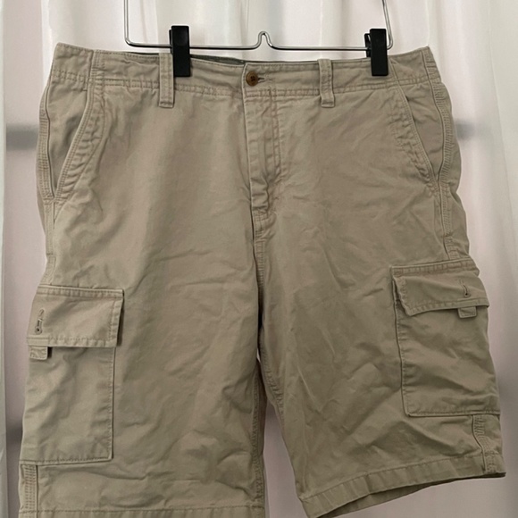 Quiksilver Cargo Shorts Tan Sz 34 Men’s - Picture 4 of 5